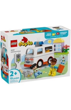 Конструктор LEGO DUPLO Town швидка допомога і водій, арт. 10447