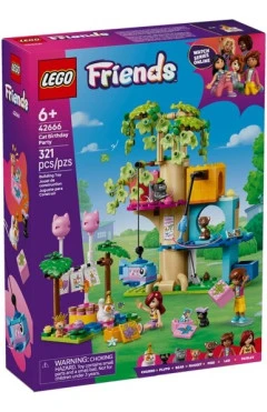 Конструктор LEGO Friends день народження кота і будинок на дереві, арт. 42666
