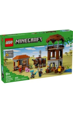 Конструктор LEGO Minecraft аванпост разбойников и опустошитель, арт. 21278