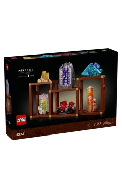 Конструктор LEGO Ideas колекція мінералів, арт. 21362