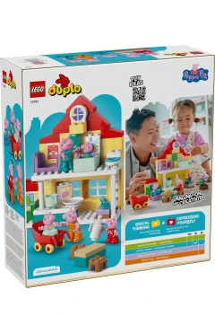 Конструктор LEGO DUPLO Peppa Pig Сімейний будинок, арт. 10467