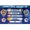 Игровой набор Infinity Nado VII Power Battle Thunder Shadow Hunter vs Fiery Blast Wheel, арт. EU664180