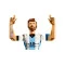 Конструктор LEGO Editions Football ліонель мессі — легенда футболу, арт. 43015