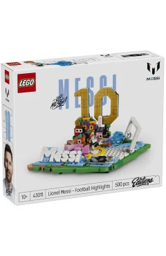 Конструктор LEGO Editions Football Лионель Месси лучшие футбольные моменты, арт. 43011