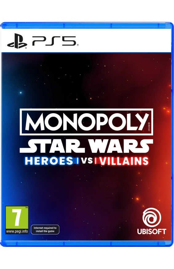 Гра консольна PS5 MONOPOLY: Star Wars Heroes vs Villains, BD диск, 3307216311683