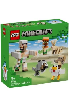 Конструктор LEGO Minecraft куриный жокей: атака в пустыне, арт. 21592