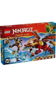 Конструктор LEGO Ninjago дракон-трансформер вайлдфаєр, арт. 71868