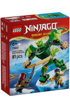 Конструктор LEGO Ninjago Бойовий набір робота дракони Ллойда, арт. 71862