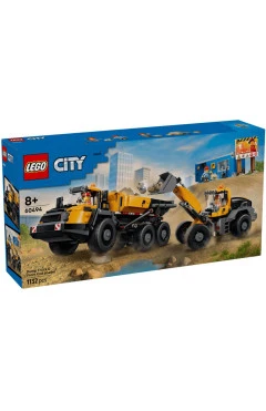 Конструктор LEGO City Самоскид і фронтальний ковшовий навантажувач, арт. 60494