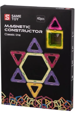 Конструктор магнитный Same toy Classic line 40эл