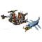 Конструктор LEGO Jurassic World напад мозазавра на лодку, арт. 77983