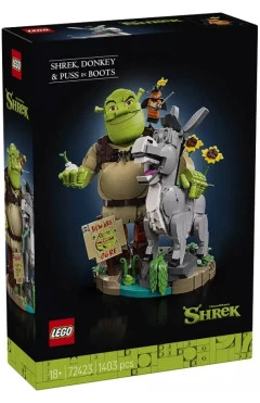 Конструктор LEGO Shrek Шрек, осел и кот в сапогах, арт. 72423