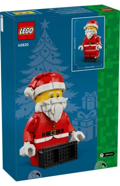 Конструктор LEGO Iconic увеличенная минифигурка санты, арт. 40820