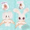 М’яка іграшка PEEKAPETS – білий кролик, арт. 906785