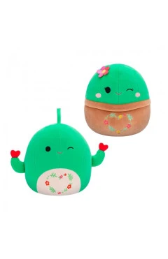 М’яка іграшка SQUISHMALLOWS – друзі кактуси (2 шт, 19 cm), арт. SQVA00845