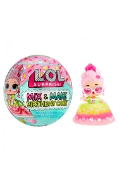 Ігровий набір з лялькою L.O.L. SURPRISE! серія birthday фантазуй і дивуй в асортименті, арт. 593140