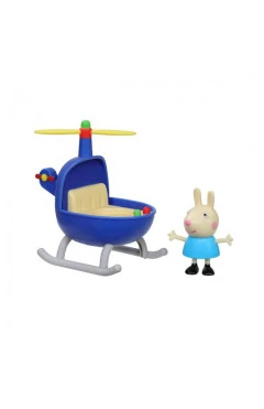 Ігровий набір Peppa - вертоліт ребекки (вертоліт, фігурка ребекки), арт. F2742