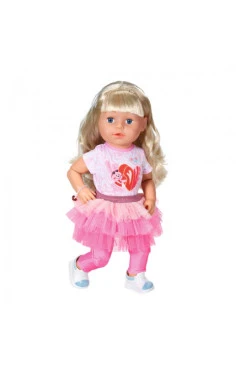 Лялька BABY BORN - стильна сестричка (43 cm, з аксесуарами), арт. 833018