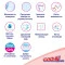 Трусики-подгузники GOO.N Plus для детей 13-25 кг (размер ХXL, унисекс, 28 шт), унисекс, 21000634