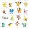 Набор игровых фигурок POKEMON - адвент-календарь 2023 (24 фигурки), арт. PKW3066