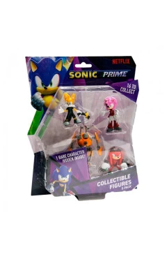 Набір ігрових фігурок SONIC PRIME – ПРИГОДИ ТЕЙЗЛУ (5 фігурок, 6,5 cm)
