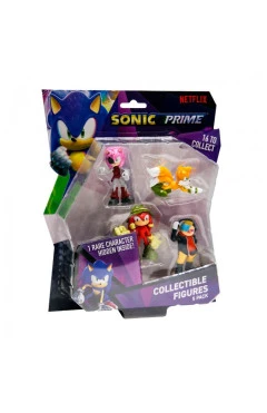 Набор игровых фигурок SONIC PRIME – приключения наклза (5 фигурок, 6,5 cm), арт. SON2040B