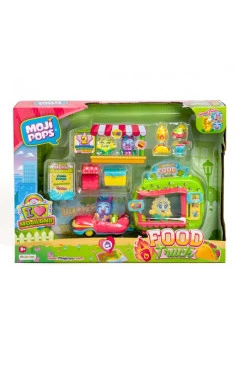 Игровой набор MOJI POPS – фургончик с едой (2 фигурки, аксессуары), арт. PMPSB216IN80
