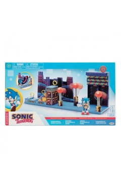 Игровой набор Sonic the Hedgehog в Студиополисе 6 см с аксессуарами 1 фигурка, арт. 406924-RF1