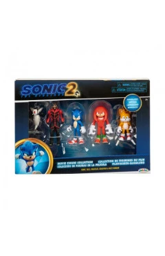 Набор игровых фигурок SONIC THE HEDGEHOG 2 - СОНИК И ДРУЗЬЯ (5 фигурок, 6 cm)