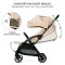 Прогулочная коляска Kinderkraft Apino dune beige (KSAPIN00BEG0000), арт. 301142