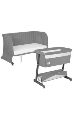 Ліжечко Lionelo THOMI PLUS grey concrete