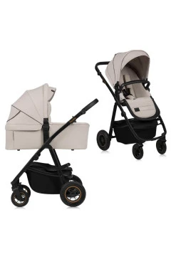 Коляска універсальна 2 в 1 Lionelo AMBER PLUS 2IN1 beige sand