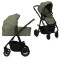 Коляска универсальная 2 в 1 Lionelo AMBER PLUS 2IN1 green forest