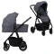 Коляска універсальна 2 в 1 Lionelo amber plus grey graphite