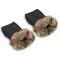 Рукавички для коляски Lionelo handmuff black