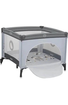 Дитячий манеж Lionelo BONNIE grey stone