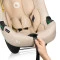 Автокресло с базой ISOFIX Lionelo ASTRID I-SIZE SET beige sand