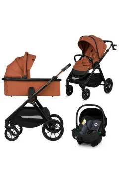 Универсальная коляска 3 в 1 Lionelo LAYLA 3IN1 brown rust
