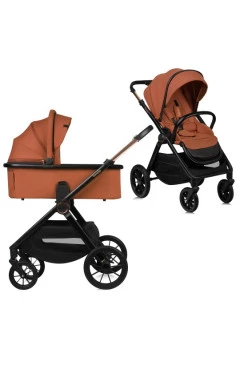 Универсальная коляска 2 в 1 Lionelo LAYLA 2IN1 brown rust