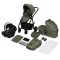 Коляска универсальная 3 в 1 Lionelo AMBER PLUS 3IN1 green forest