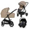 Коляска універсальна 3 в 1 Lionelo BIANKA 3IN1 beige sand