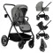 Универсальная коляска 3 в 1 Lionelo MERIL 3IN1 grey stone, арт. 98001160