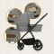 Универсальная коляска 3 в 1 Lionelo MERIL 3IN1 grey stone, арт. 98001160