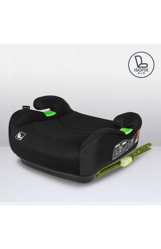 Автокресло-бустер Lionelo LUUK FIX I-SIZE black carbon