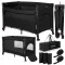 Кроватка-манеж Lionelo ELLEN black carbon, арт. 109275641