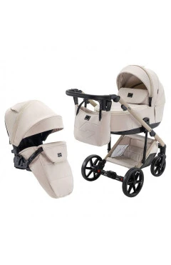 Коляска 2 в 1 Adamex Dolce Natura 3 vanilla, арт. 681867