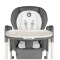 Стільчик для годування з функцією гойдалки Lionelo LAURICE grey stone