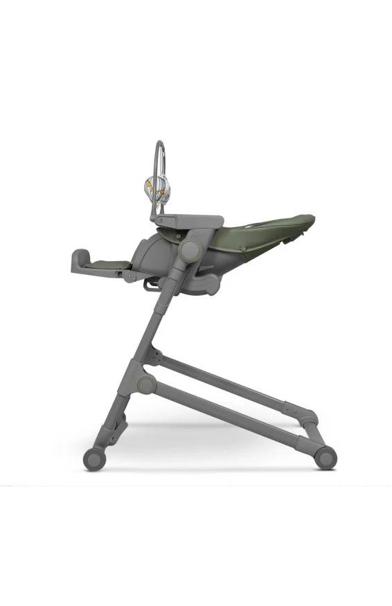 Стільчик для годування Lionelo CORA PLUS green olive