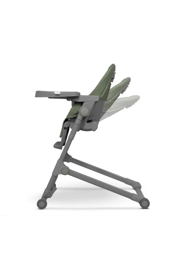 Стільчик для годування Lionelo CORA PLUS green olive