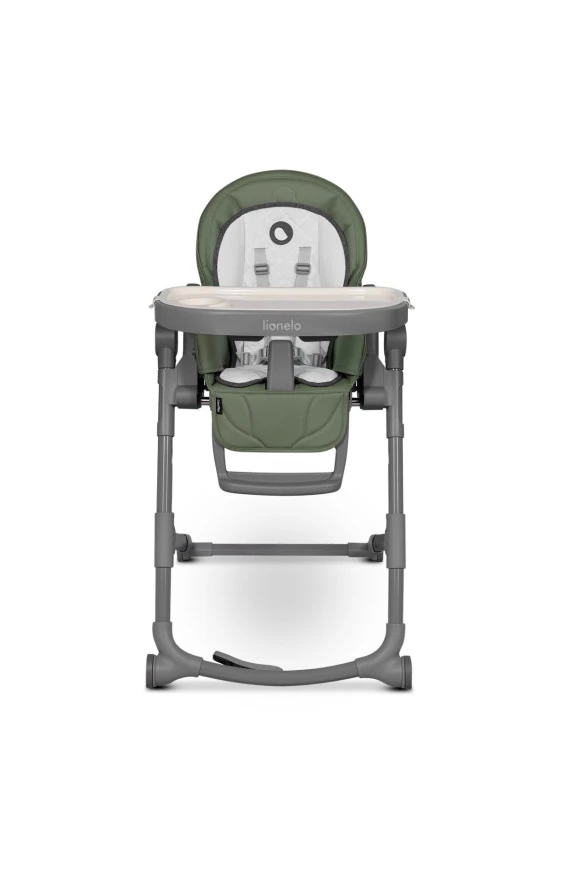Стільчик для годування Lionelo CORA PLUS green olive